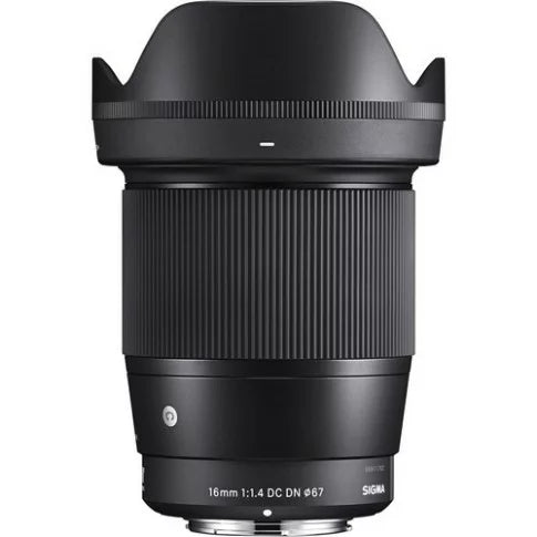 Sigma 16mm f/1.4 DC DN Contemporary Lens for Sony E Open Box Unused Sigma 16mm f/1.4 DC DN Contemporary Lens for Sony E Open Box Unused